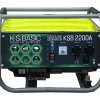 Groupe électrogène Essence portable 2.2 kW 2 x Schuko 230 V KSB 2200A