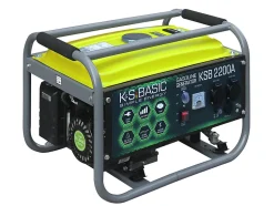Groupe électrogène Essence portable 2.2 kW 2 x Schuko 230 V KSB 2200A