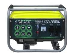 Groupe électrogène Essence portable 2800 Watt 2 x Schuko 230 V KSB 2800A