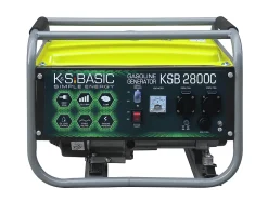 Groupe électrogène Essence portable 2800 W 2 x Schuko 230 V KSB 2800C