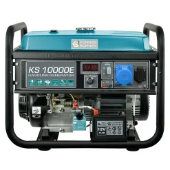 Groupe électrogène Essence 8kW 4 Temps Estart 2x230V 16A, 32A Könner & Söhnen KS 10000E