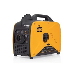 Groupe électrogène Inverter 1100W 60 cm3 essence 4T 1.5 CV Silencieux Portable Onduleur VITO