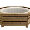 Habillage pour spa gonflable rond et carré Ø.206 à 216 cm