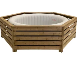 Habillage pour spa gonflable rond et carré Ø.206 à 216 cm
