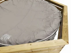 Habillage pour spa gonflable rond et carré Ø.206 à 216 cm