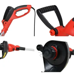 Hecht 530 Coupe herbe Coupe bordure électrique léger 550W 10 000tr par min