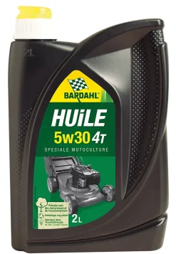 Huile 4 temps 5W30 Bardahl 2L spéciale motoculture