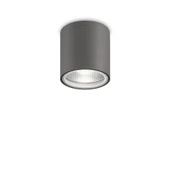 Ideal Lux GUN - Plafonnier extérieur à 1 lumière, anthracite IP44, GU10