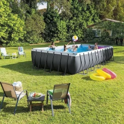 Intex - 26364 - Kit piscine ultra xtr rectangulaire tubulaire 7,32 x 3,66 x 1,32m