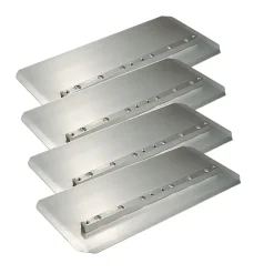 Jeu de 4 pales mixtes acier pour talocheuse 900 mm