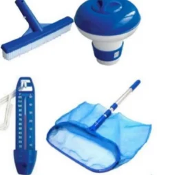 Kit 5 Accessoires de Piscine en Bleu