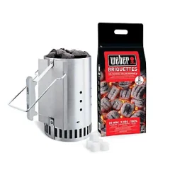 Kit cheminée d'allumage pour barbecue Weber