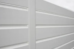 Kit clôture CLOSEA pvc blanc ral 9010 LG: 1M x HT: 0M20