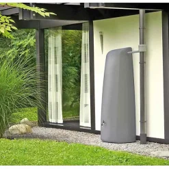 Kit cuve murale élégance 400 l, Couleur Gris