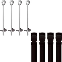 Kit d'ancrage pour trampoline 3,66 à 4,27 m