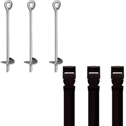 Kit d'ancrage pour trampoline 2,44 à 3,05 m