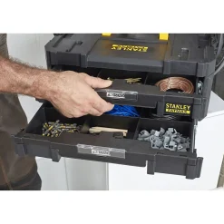 Kit malette + malette 2 tiroirs PRO-STACK FatMax STANLEY