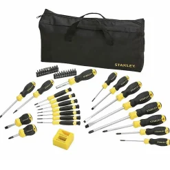 Kit outils tournevis de 42 pièces + Sac bandoulière STHT0-62113 STANLEY