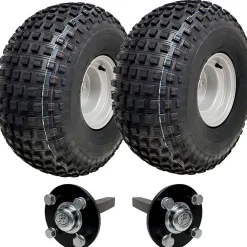 Kit remorque quad ATV capacité 310kg, roues 22x11.00-8 (sans attelage)