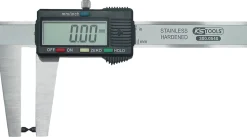 KS Tools - 300.0540 - Calibre à coulisse en inox digital pour disques de frein, 0-60 mm