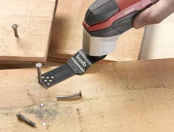 KWB by Einhell Set de 17 outils multifonctions pour bois, métal et plastique (12 abrasifs et 5 lames)