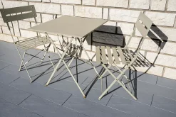 Lame de terrasse clipsable effet pierre L.78 x l.19,5 cm, ép.38 mm