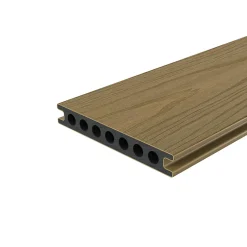 Lame de terrasse composite coloris chêne Neva Premium Klikstrom L.220 x l.14,5 cm