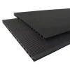 Lame de terrasse composite XXL gris foncé L.290 x l.29,9 cm, ép.2,1 cm