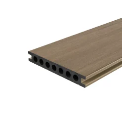 Lame de terrasse composite marron Neva Premium Klikstrom L.220 x l.14,5 cm