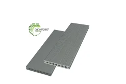 Lame de terrasse composite grège CoexProtect® L.260 x 14,5 cm