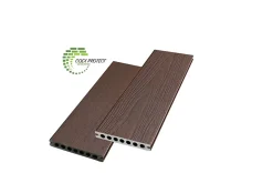 Lame de terrasse composite C brun L.260 x l.14,6 cm