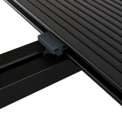 Lame de terrasse composite anthracite Neva Klikstrom L. 220 cm x l. 14,5 cm