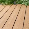 Lame de terrasse composite à clipser marron clair Neva Klikstrom L. 300 cm x l. 14,5 cm