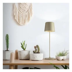 Lampe a poser LED KAAMI BRILLIANT - Métal et plastique - Cappuccino - 2W - IP44