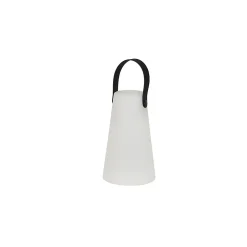 Lampe baladeuse LED intégrée Bahia Little Garden 100/200/300lm IP44 blanc + RGB L.13 x P.12.5 x H.21 cm