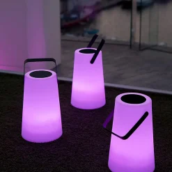 Lampe Led étanche solaire RGB - New Garden - Nomada
