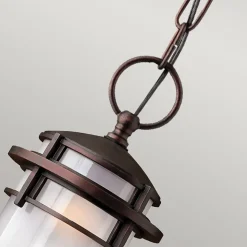 Lanterne à chaîne Reef 1 lumière - Bronze