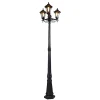 Lanterne d'extérieur classique noire 3 lumières IP44 - New Haven