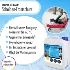 Lave-glace Premium antigel en bidon de 5L concentré -60 degrésx1