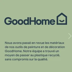 Lot 2 manchons mur et plafond GoodHome 100mm