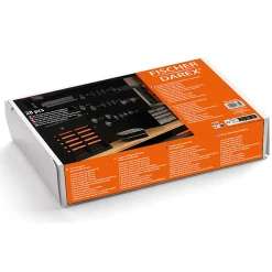 Lot de 28 crochets de fixation d'outils pour panneau perforé - Fischer Darex