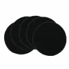 Lot de 5 filtres à charbon actif pour composteur, poubelle à compost - Rond - Linxor