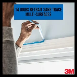 3m™ 2090 - Masquage Longue Durée - Multi Surfaces - Pefc Bleu 50m X 24mm