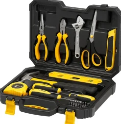 Malette a outils 28 pieces - STANLEY - STHT78050-1 - Coffret plastique - Noir et jaune
