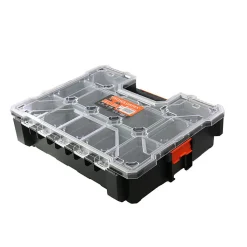 Mallette organiseur 12 compartiments hauteur 8cm - Fischer Darex