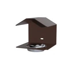 Mangeoire Oiseaux Sirocco - L 160 x P 150 mm - Marron - Louis Moulin