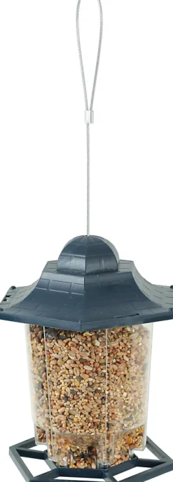 Mangeoire pour oiseaux silo mélange de graines marine Zolux