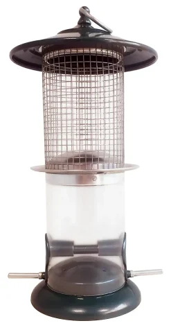 Mangeoire Silo combinée plastique et acier