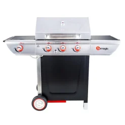 MANHATTAN 350GPI barbecue à gaz - 3 brûleurs 10.5kW + plaque chauffante - SOMAGIC