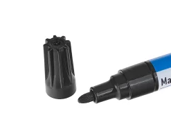 Marqueur permanent Noir - Boite de 24 pièces